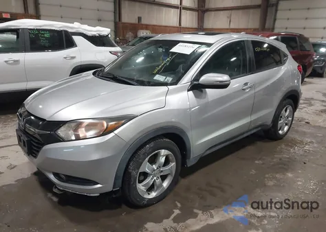 2016 Honda Hr-V Ex из США, поврежденный, VIN 3CZRU6H52GM742965